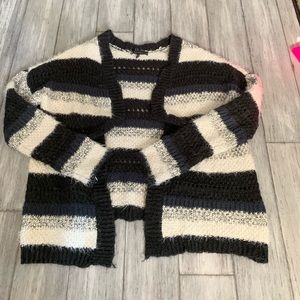 House of Harlow 1960 striped oversized cardigan